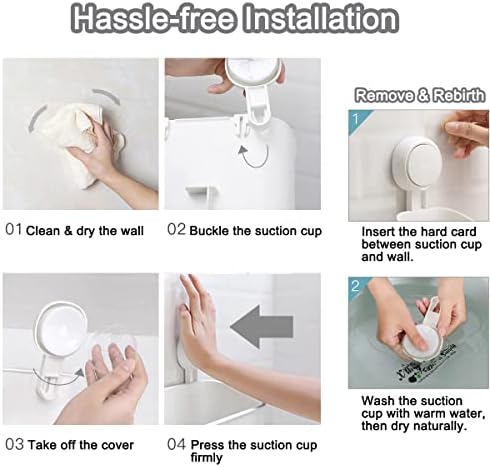 EleviSuction Shower Organizer
