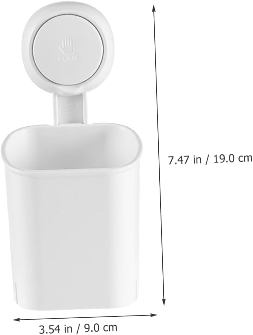 Cup Toothbrush Holder - Wall-Mounted