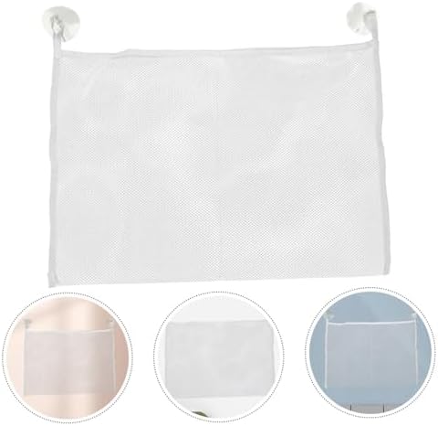 Luxshiny 2-Piece Hanging Bath Toy Storage Bag Mesh Organizer