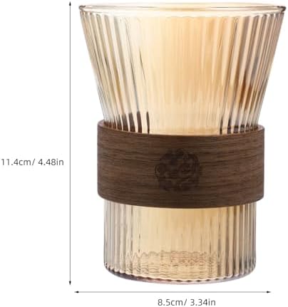 Alipis Reusable Glass Toothbrush Mouthwash Cup - Elevate Your Hygiene Routine