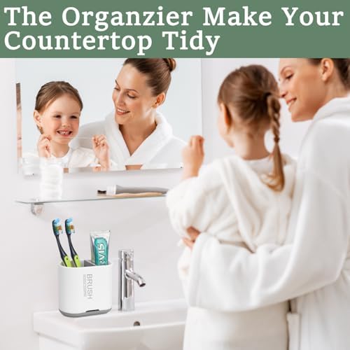 Compact Styleful Toothbrush Organizer