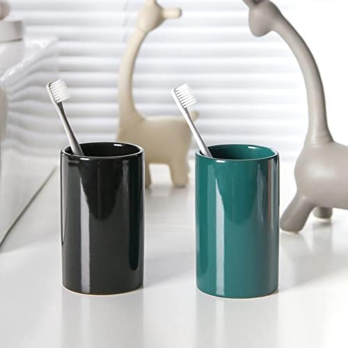 Vitbunana Ceramic Toothbrush Cup Carter for Durable and Fresh Taste