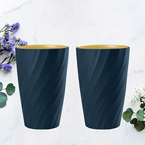 Cabinet-friendly 2-Piece Toothbrush Holder