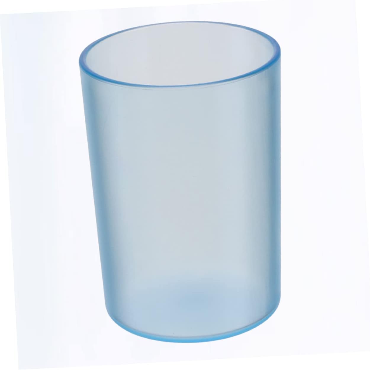 Transparent Toothbrush Cup Water Mug for Bathroom Elegant Sturdy Design