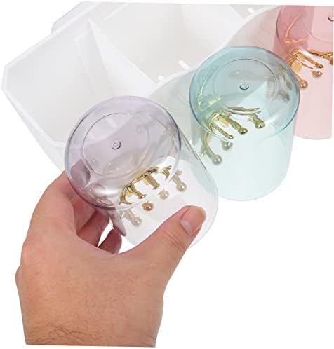 Stylish Wall-Mounted Toothbrush Holder Toothpaste Squeezer Organizer