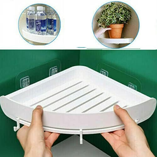 Magik 1-2Pc Triangular Shower Shelf Corner Storage Rack