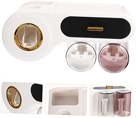 PRETYZOOM Wall Mounted Toothbrush Holder