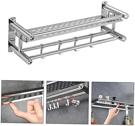 HEALLILY Stainless Steel Bath Storage Rack