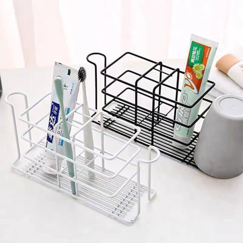 Stainless Steel Toothbrush Organizer