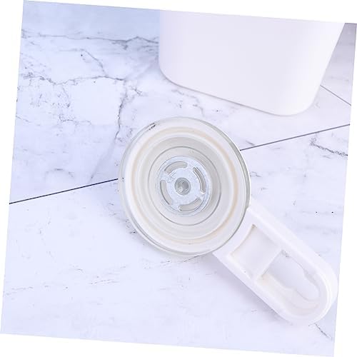 White Wall-Mounted Toothbrush Holder Space-Saving Organization Solution for Your Bathroom