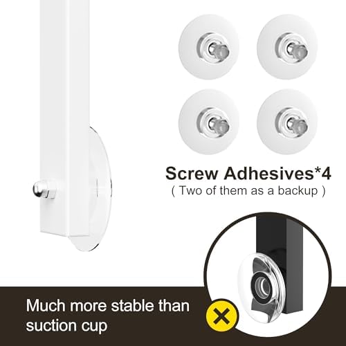 Orimade Adjustable Anti-Slip Shower Caddy Over Shower Head