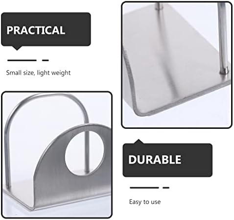 Stainless Steel Wall-Mounted Toothpaste Holder