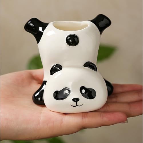 Cool Ceramic Panda Toothbrush Holder