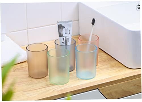 SHOWERORO Transparent Toothbrush Cup Gargle mug for Adults and Kids