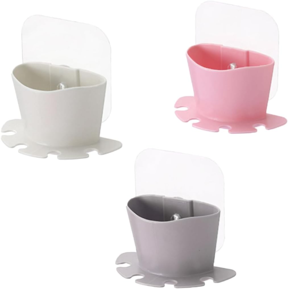 Toothpaste Holder with Suction Cup for Bathroom Wall