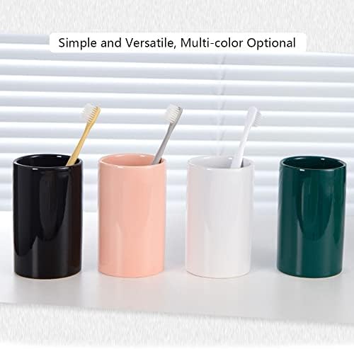 Vitbunana Ceramic Toothbrush Cup Carter for Durable and Fresh Taste