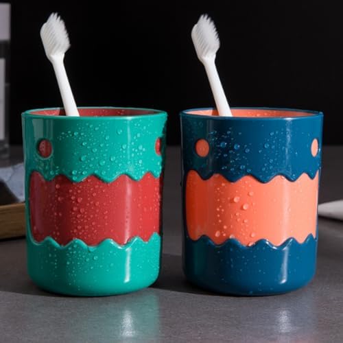 2-Pack Cute Cloud Toothbrush Tumblers