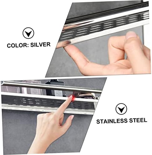 HEALLILY Stainless Steel Bath Storage Rack