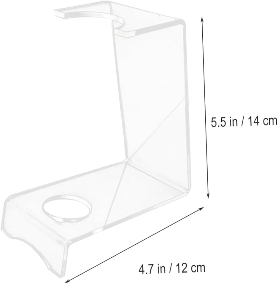 SOLUSTRE Minimalist Acrylic Toothbrush Holder