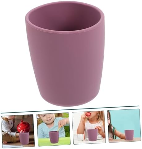 Toothbrush Cup Silicone Spill Proof Open Bath Holder