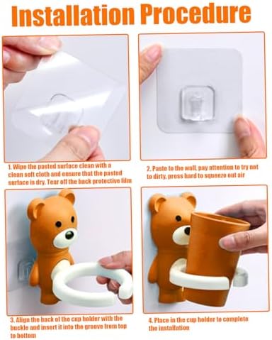 Kids Toothbrush Holder Cartoon Design