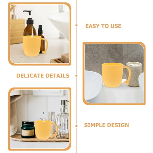 UPKOCH 3-Pack Dolphin Tail Oral Care Storage Cups