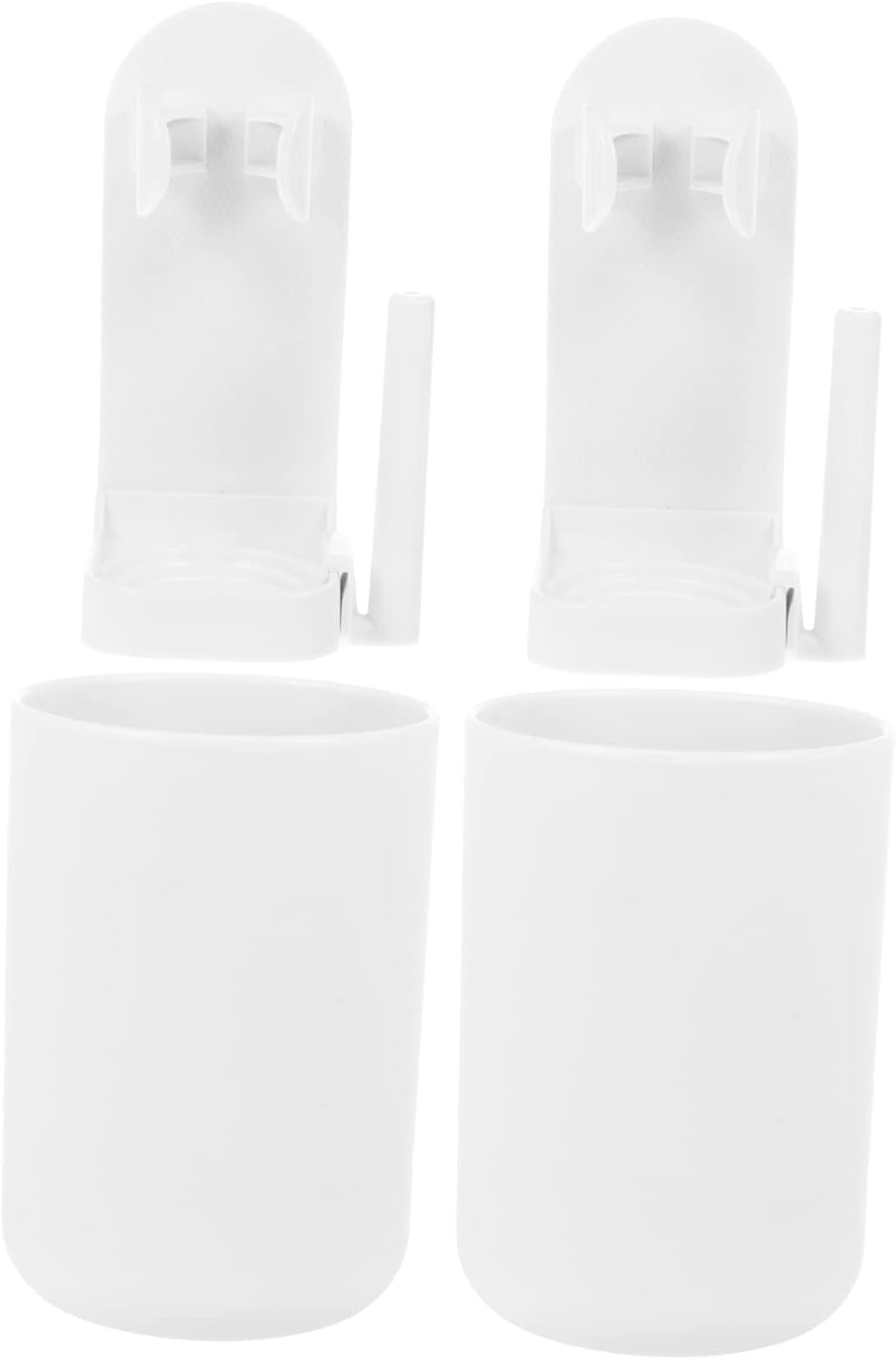 HOLIBANNA Two-Pack Wall-Mounted Electric Toothbrush Holder