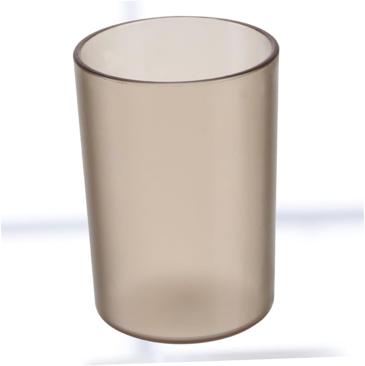 Mobestech Transparent Toothbrush Cup for Adults