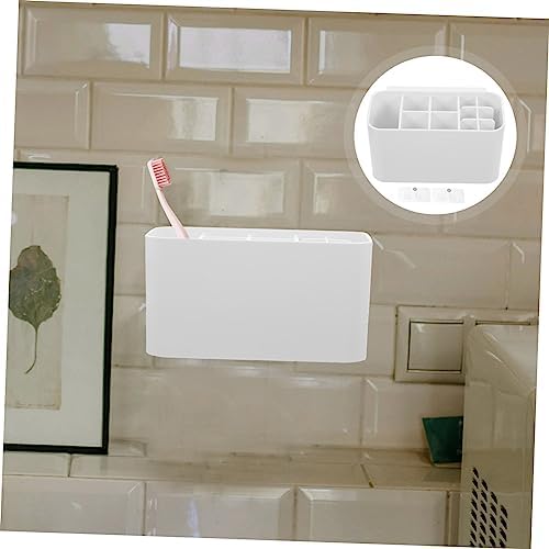 TINEASUR Scandinavian Wall-Mounted Nail and Toothbrush Organizer