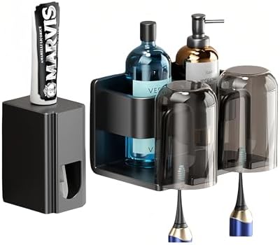 Wall-Mounted Toothbrush Holder Set for Your Bathroom
