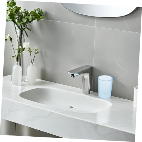 IMIKEYA Transparent Toothbrush Gargle Cup for Adults and Kids