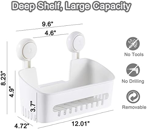 EleviSuction Shower Organizer