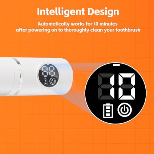 IntelliTooth - Family-Friendly Toothbrush Holder with Automatic Dispenser Modern Sleek Design