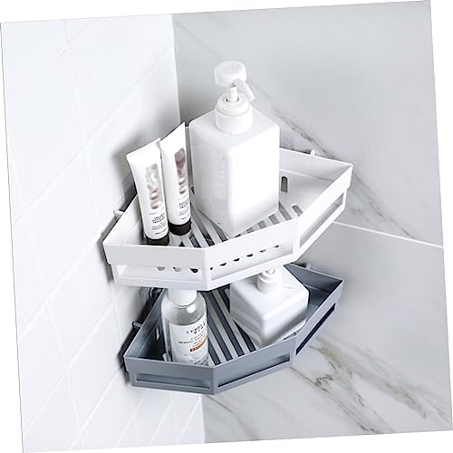Bathroom Organizer - Wall Mount Storage Rack for Skincare More