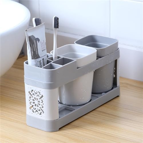 Bathroom Toothbrush Holder Set by QQLADY Table Top Design for Clean DDS