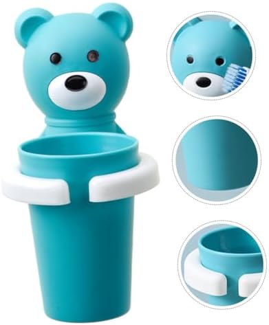 Housotel Toothbrush Holder for Kids Durable Wall-Mounted Storage Solution