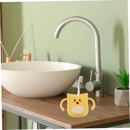 Abaodam Multifunctional Reusable Toothbrush Cup for Children