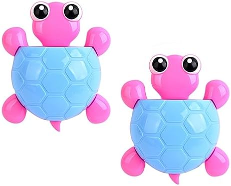 Zerodeko 2PCS Cute Turtle Toothbrush Holder for Adults Kids