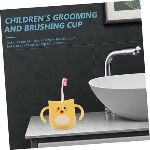 Cute Dinosaur Toothbrush Holder for Ages 3
