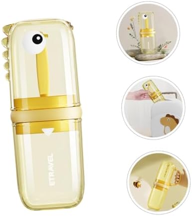 BESTonZON Cartoon Toothbrush Holder Travel Friendly Storage Cup for Boys Girls