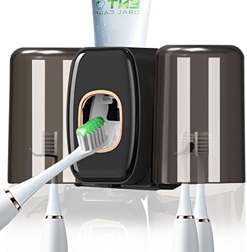 Efficient Wall-Mounted Toothpaste Holder