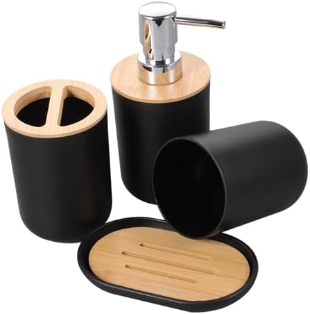 Luxshiny 4-Piece Bathroom Set