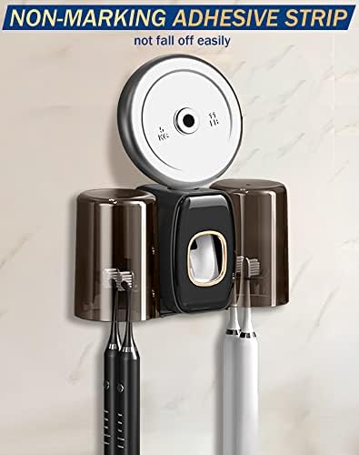 Efficient Wall-Mounted Toothpaste Holder