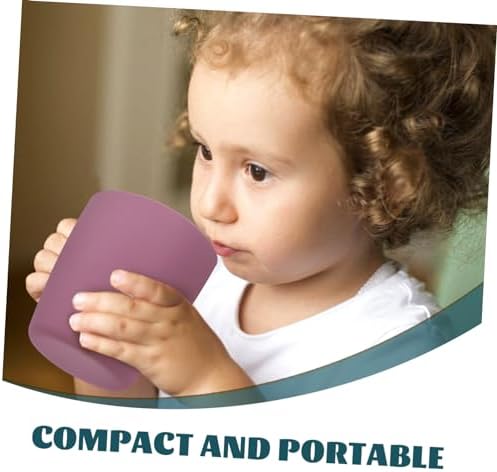 Silicone Open Cup Spill-Proof Toddler Sippy Cup