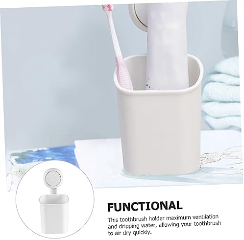 Cup Toothbrush Holder - Wall-Mounted