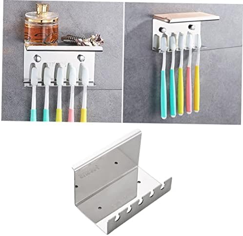 KONTONTY Wall Mounted Toothbrush Holder