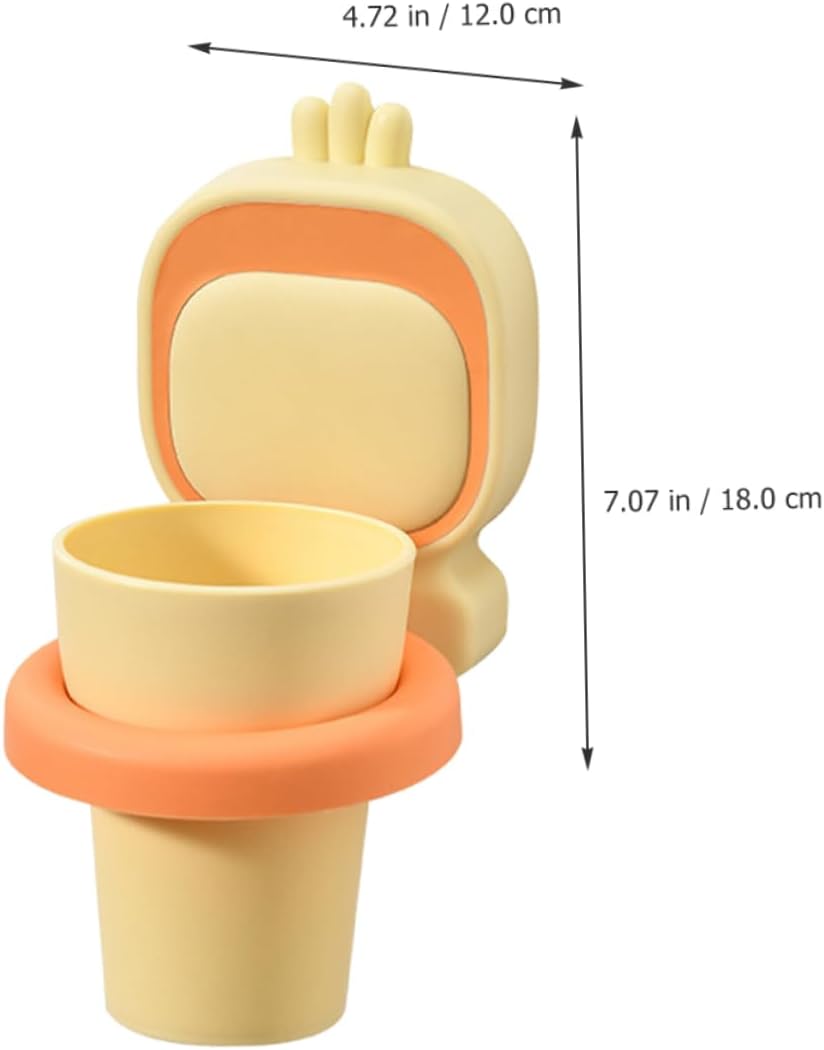 Cute and Easy Toothbrush Holder for Kids in Bathroom