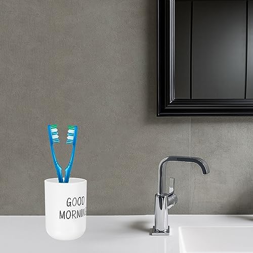 Alipis 2pcs Toothbrush Cups Holder for Bathroom