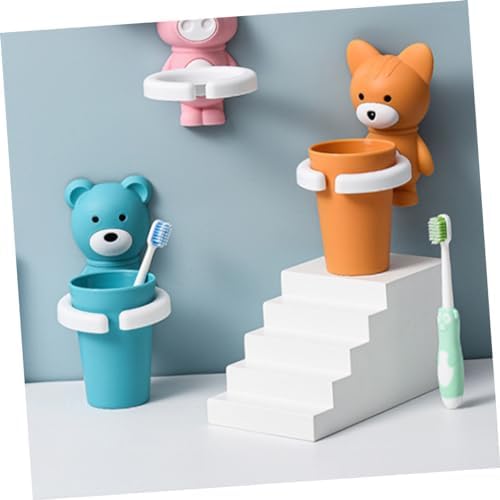 DOITOOL Wall-Mounted Toothbrush Organizer