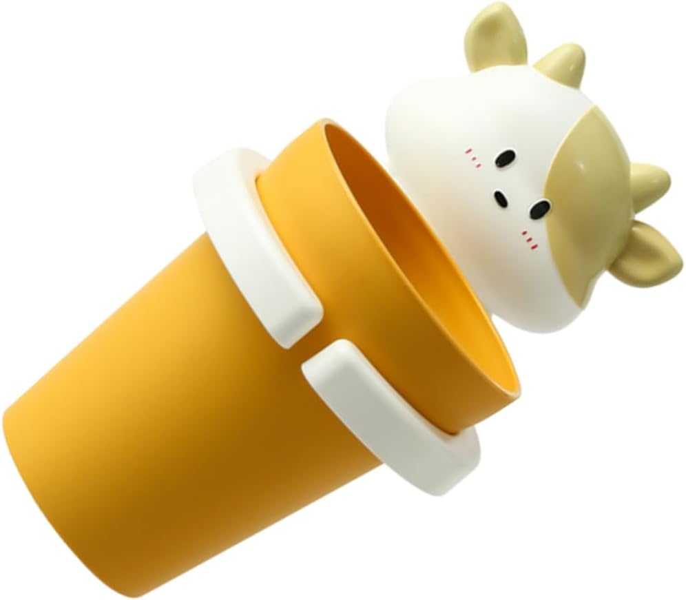 Cartoon Cow Gargle Cup Toothbrush Holder